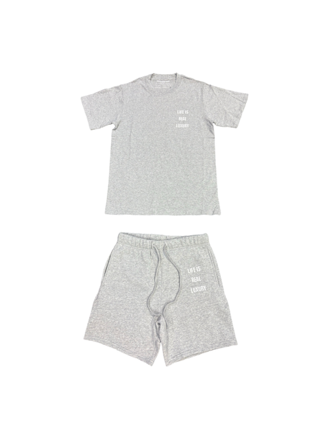 Life Is Real Luxury Shorts Set